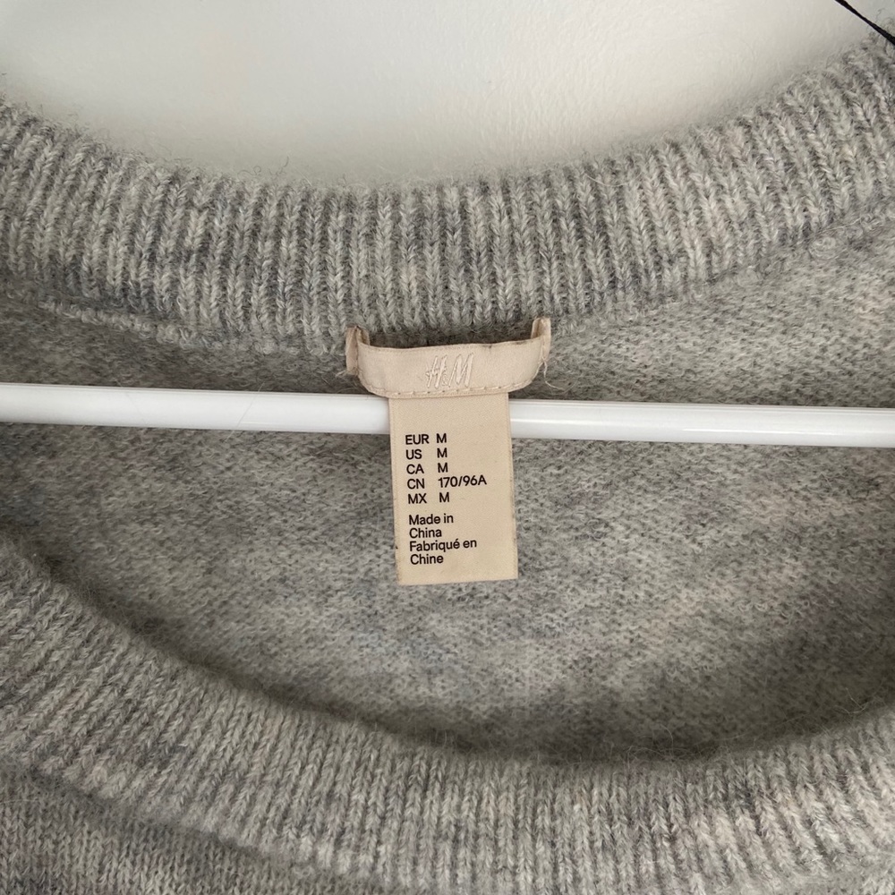Soft Grey H&M sweater